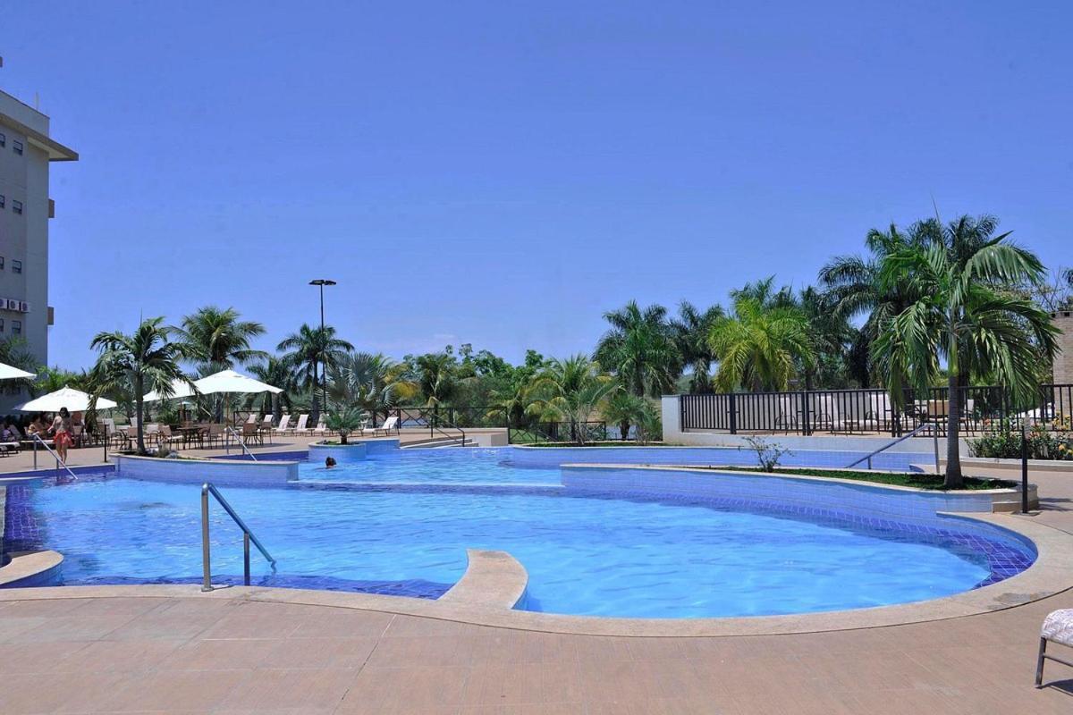 Nautico Flat Com Acesso Ao Clube Nautico Praia- Caldas Novas Exterior photo
