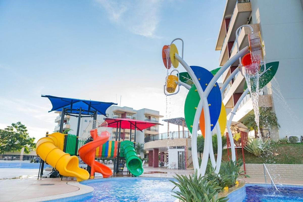 Nautico Flat Com Acesso Ao Clube Nautico Praia- Caldas Novas Exterior photo