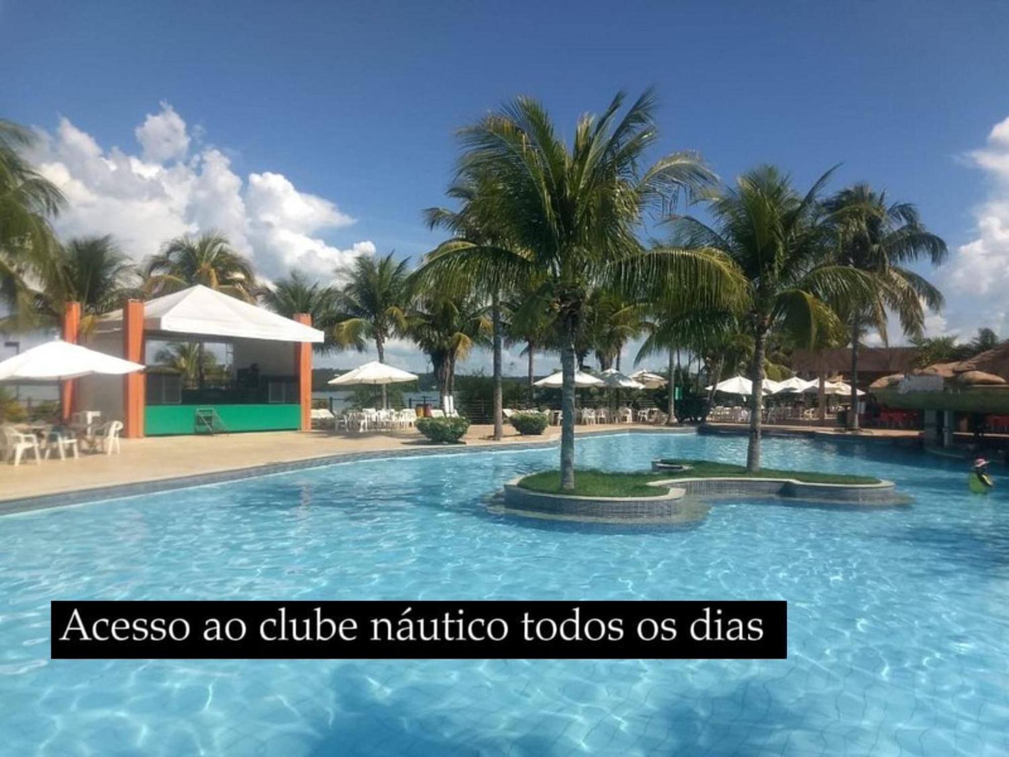 Nautico Flat Com Acesso Ao Clube Nautico Praia- Caldas Novas Exterior photo