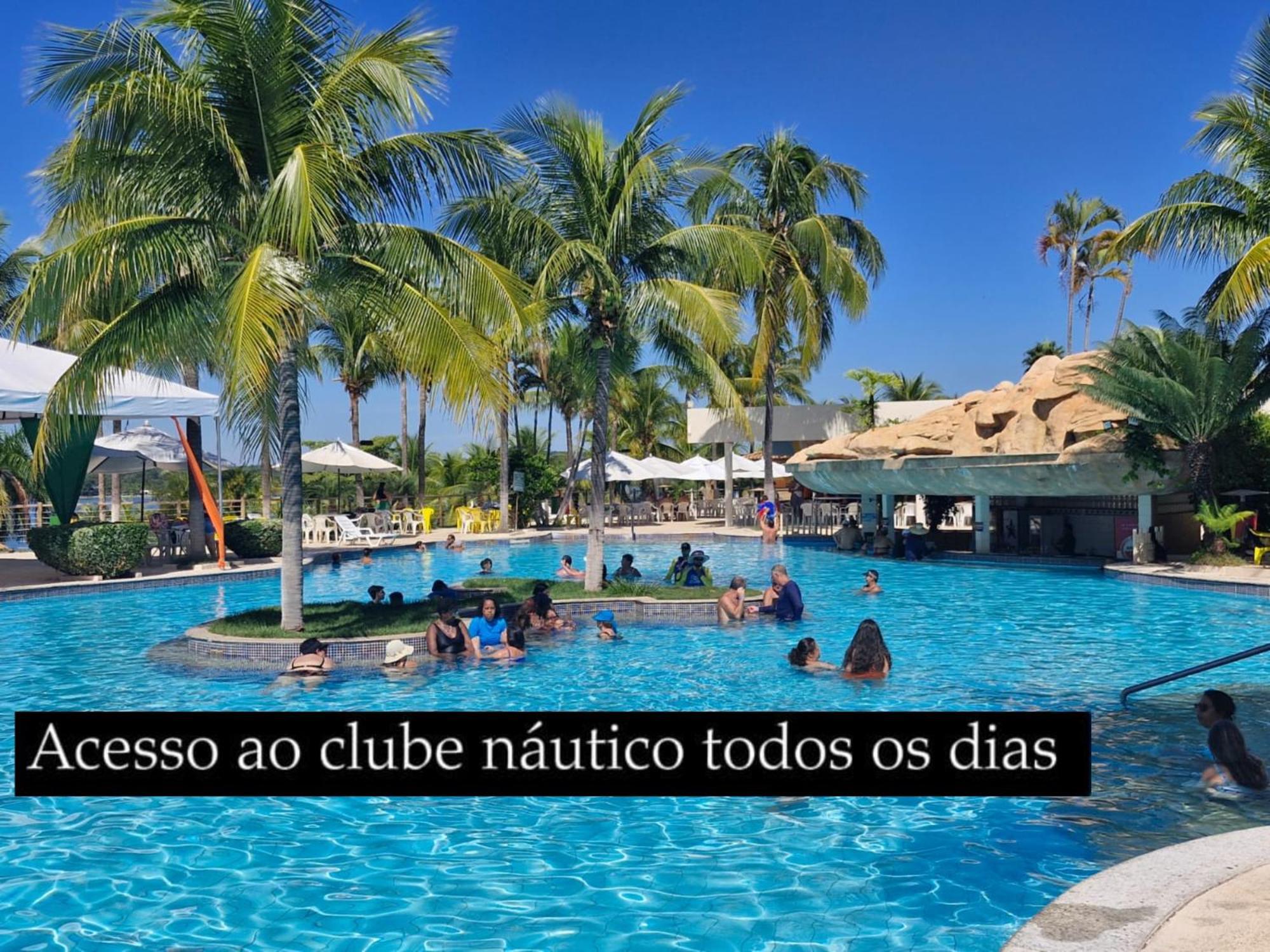 Nautico Flat Com Acesso Ao Clube Nautico Praia- Caldas Novas Exterior photo